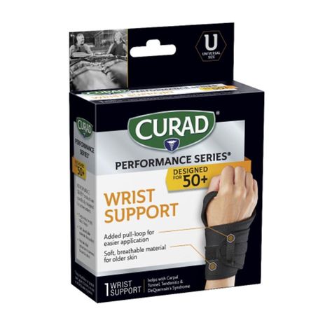 Soporte De Muñeca Universal  Muñequera Antimicrobianas Curad-1