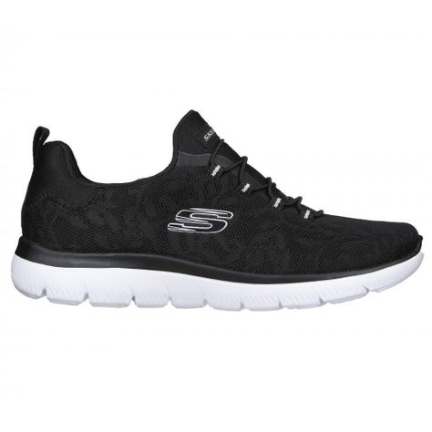 Zapatilla Mujer Summits Good Negro Skechers-4