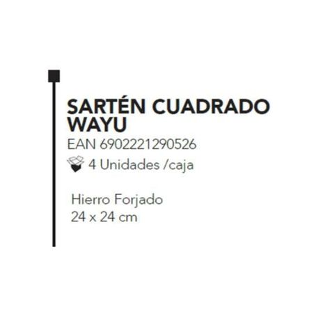 SARTEN CUADRADO WAYU IRON CAST-2