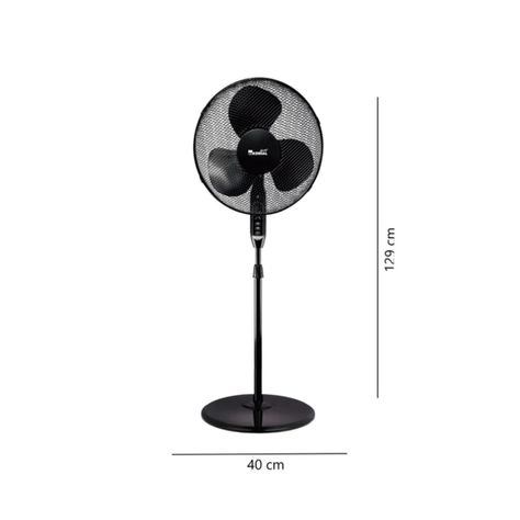 Ventilador De Pie 16 Pulgadas 3Vel Control Remoto -4