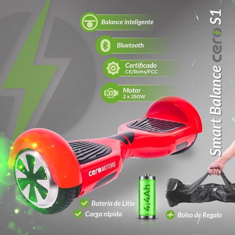 Smart Balance Cero Hoverboard S1 Azul-3
