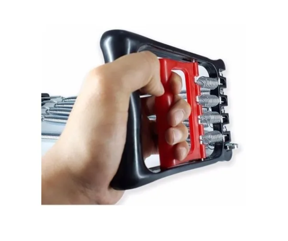 Extensor Con Manijas Pecho Brazos 5 Resortes Fitness-3