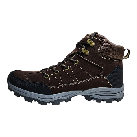 Zapatilla Hombre Caña Natgeo Café y Negro-3