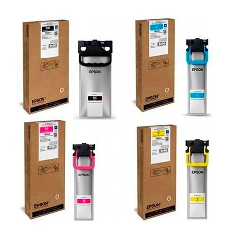 Sets Tinta Epson T941  Workforce Wf C5710 C5790 C5210 C5290-6