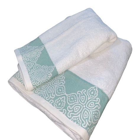 Set 2 Toallas Jacquard  500g Guarda Verde-0
