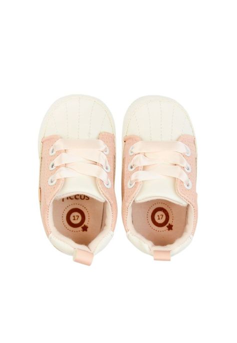 Zapatilla cordón bebé soft niña 803-2