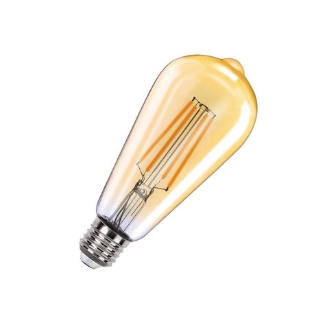 Pack 10 Ampolletas LED E-27 Filamento 8W ST64 SEC-3