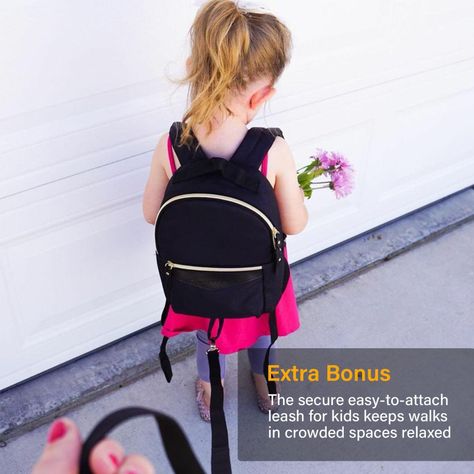 Mommore Mochila para niños LACY negro-4