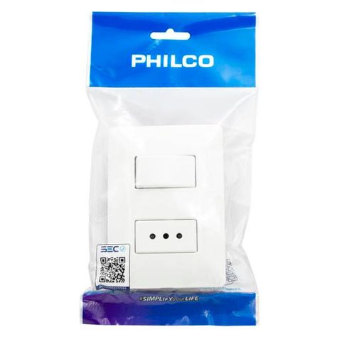 Interruptor Para Muro Combinado 250v 10a - Malik-1
