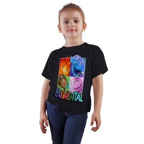 Polera Juvenil Elementos Disney D1-0