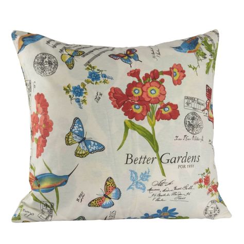 Set 4 Lona Española Garden 50X50 cm Ivory-1