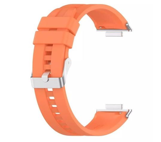 Correa Compatible Con Huawei Watch Fit 2 Naranja-0