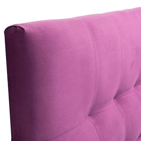 Respaldo Manarola 1.5 Plazas Felpa Morado-2