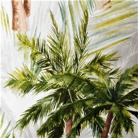 Set 4 Cojines Lona Palm Beach 50x50 cm Verde-1