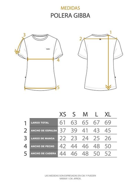 Polera Manga Corta Gibba Verde Mujer-4