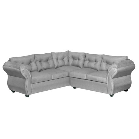 Sofa Seccional 3-2 Catalina Gris-0