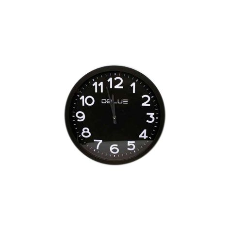 Reloj Para Pared De 16 Pulgadas Color Negro - PuntoStore-0