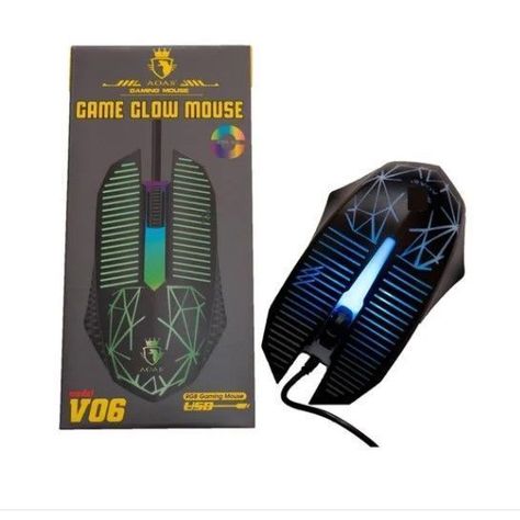 Mouse Gamer Usb Rgb Gaming AOAS-2