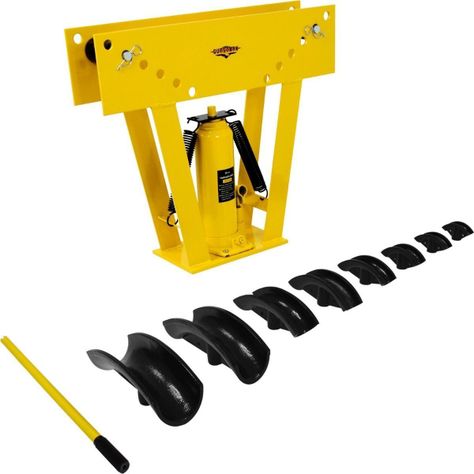 Dobladora Hidraulica Manual De Tubos 16 Ton 1/2" A 3" Gutstark-0