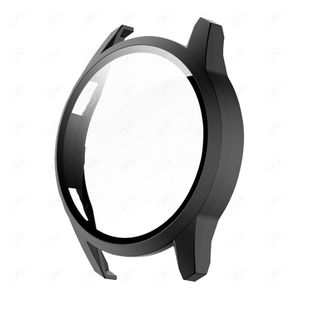 Protector Con Vidrio Compatible Con Huawei Gt2 42 mm / Negro-0