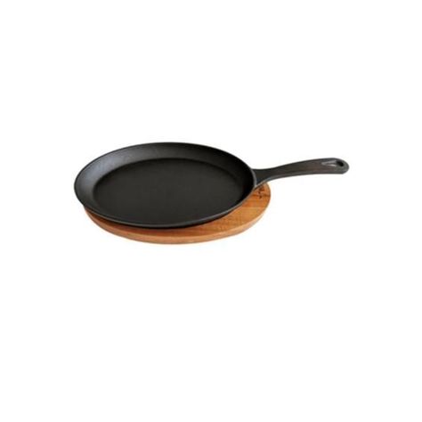 SARTEN IRON CAST BASE MADERA WAYU-0