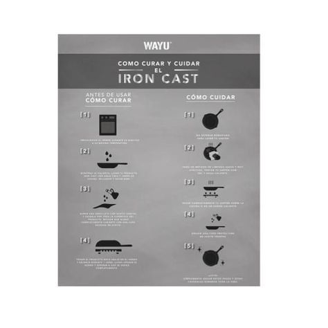 SARTEN IRON CAST BASE MADERA WAYU-3