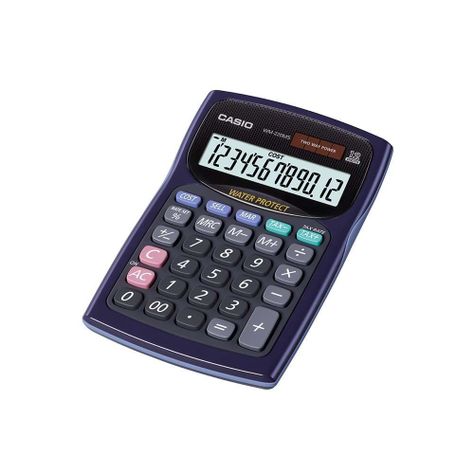 CALCULADORA CASIO WM-220MS-BU-S-1