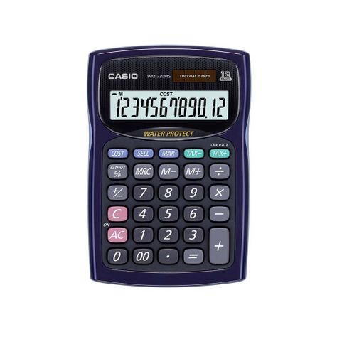 CALCULADORA CASIO WM-220MS-BU-S-0