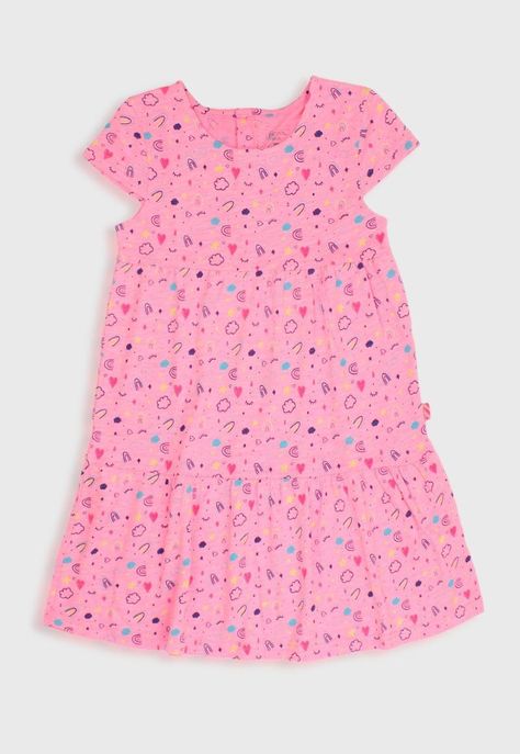 Vestido kids niña slub 323-0