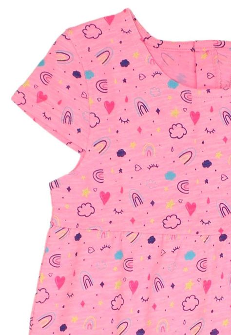 Vestido kids niña slub 323-2