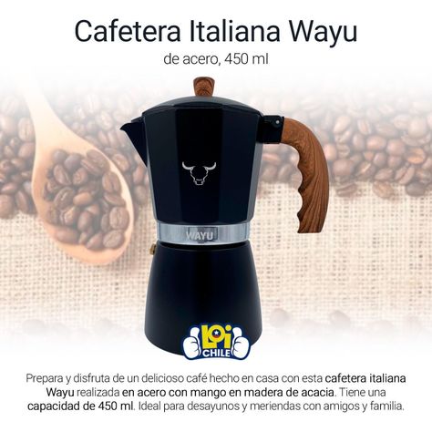 Cafetera Prensa Italiana Espresso Wayu-1