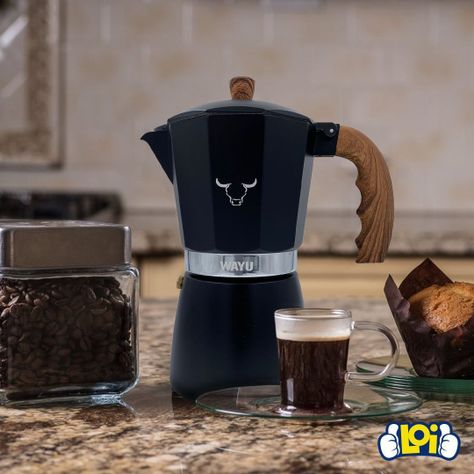 Cafetera Prensa Italiana Espresso Wayu-5