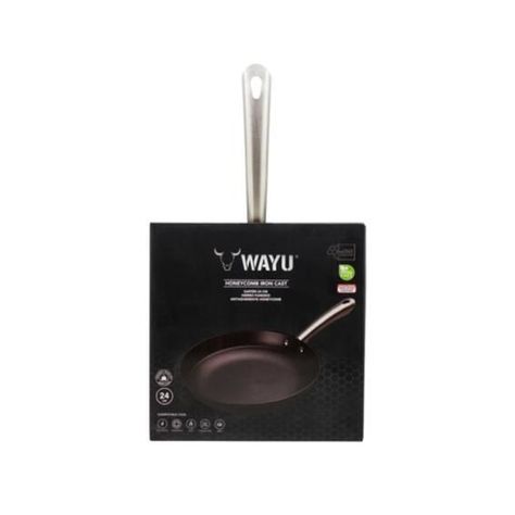 SARTEN 24 cm IRON CAST HONEYCOMB WAYU-2