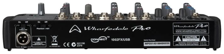 Mixer analogo Wharfedale CONNECT 1002 FX/USB-2