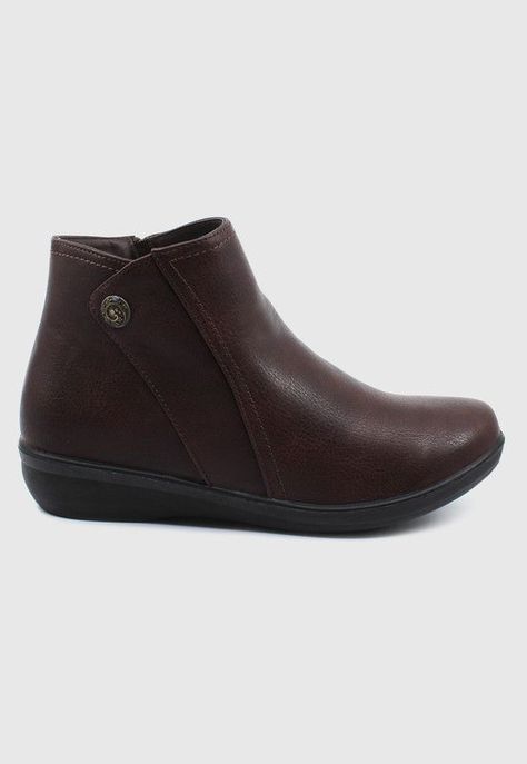 Botín mujer Irma café Stylo Shoes -0