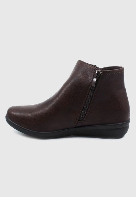 Botín mujer Irma café Stylo Shoes -3