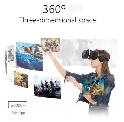 Lentes Realidad Virtual 3d Gafas Vr 360° Celular Smartphone-3