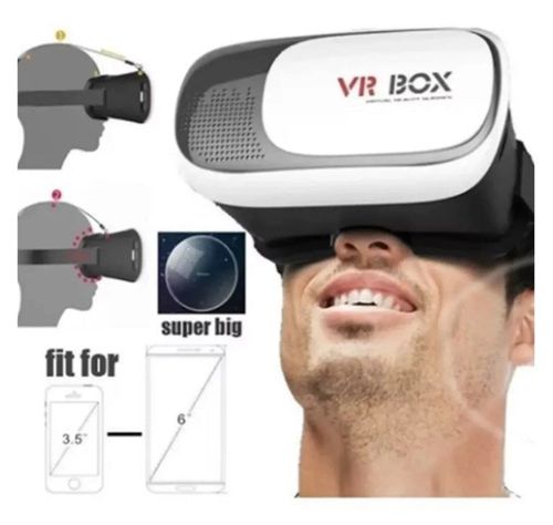 Lentes Realidad Virtual 3d Gafas Vr 360° Celular Smartphone-2