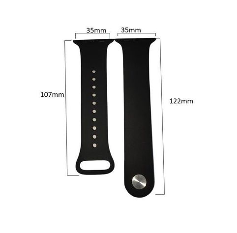 Correa Boton Compatible Iwatch Apple Watch Morado 42-44-45MM-1
