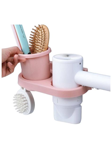 SOPORTE SECADOR DE PELO CON VASO-1