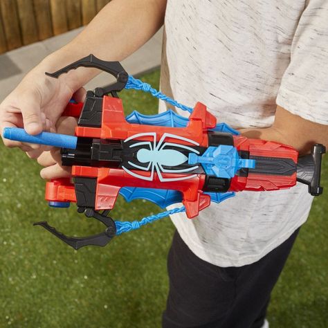 Lanzador Nerf Spider-Man dardos y agua-7