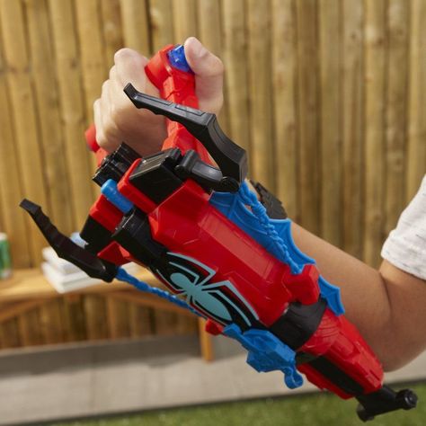 Lanzador Nerf Spider-Man dardos y agua-5
