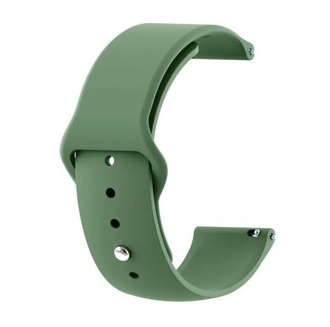 Correa Sport Compatible Samsung Watch Active 1/2 Verde Militar 20mm-0