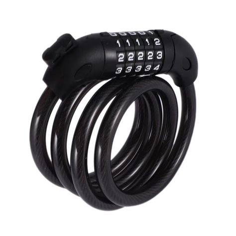 Candado Para Bicicleta o de  Moto Con Clave Seguridad -2