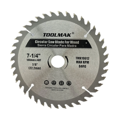 Disco Sierra Circular 7 1/4 PulG 40 Dientes Tmk-0
