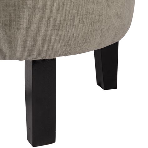 Pouf Jack Gris-Claro Altea 48x48x40 cm Máxima Design-4