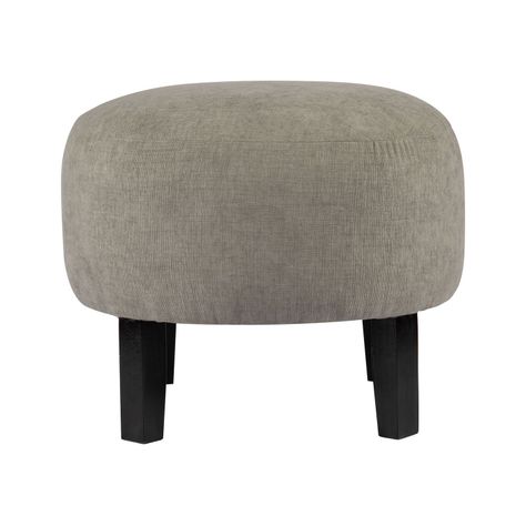 Pouf Jack Gris-Claro Altea 48x48x40 cm Máxima Design-0