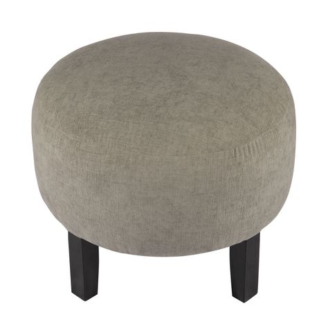 Pouf Jack Gris-Claro Altea 48x48x40 cm Máxima Design-1
