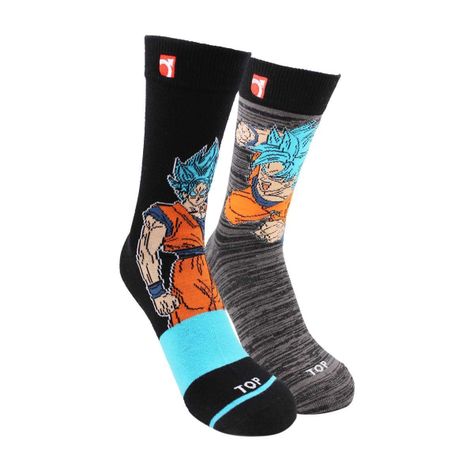 Calcetines Algodón Pack 2 Dragon Ball Super - Goku C1 Top-0