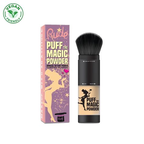 Polvo Fijador Mineral Banana "Puff The Magic" Rude Cosmetics-2